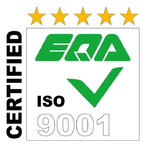 EQA ISO9001 CERTIFIED